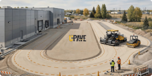 Industrial Yard Paving Edmonto