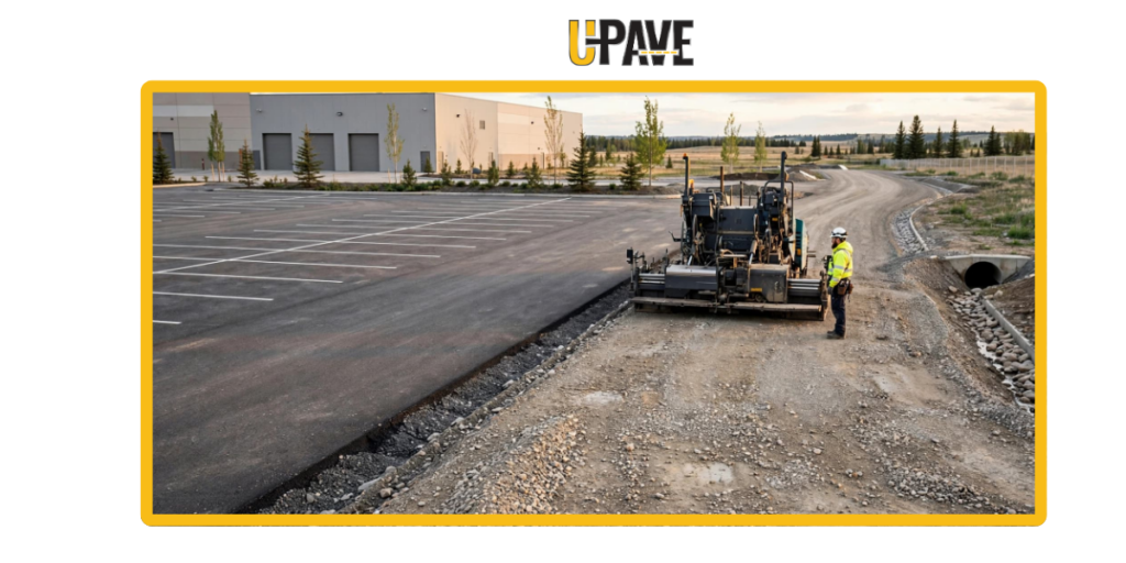 Industrial Yard Paving edmonton alberta
