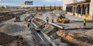 parking lot drainage Edmonton